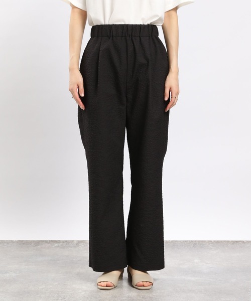 GLOBAL WORK Smile Seed Store（グローバルワーク スマイルシードストア）の「ジャガードリラックスストレートパンツ/114612（その他パンツ・レディース・グレー系その他/グレー系その他2・LARGE/MEDIUM）」の15枚目の写真