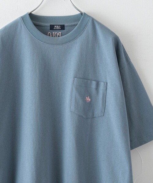 POLO BCS（ポロ ビーシーエス）の「【WEB限定】POLO BCS(ポロ・ビーシーエス)別注グラフィックTシャツ（Tシャツ/カットソー・メンズ・クリーム/ダークグリーン/ダークグレー/ネイビー/その他1/ホワイト・M/L/XL）」の6枚目の写真