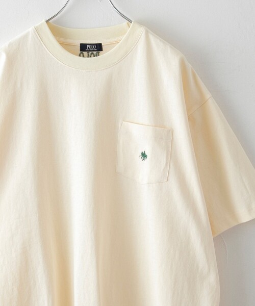 POLO BCS（ポロ ビーシーエス）の「【WEB限定】POLO BCS(ポロ・ビーシーエス)別注グラフィックTシャツ（Tシャツ/カットソー・メンズ・クリーム/ダークグリーン/ダークグレー/ネイビー/その他1/ホワイト・M/L/XL）」の3枚目の写真