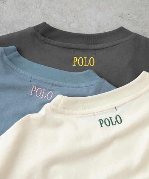 POLO BCS（ポロ ビーシーエス）の「【WEB限定】POLO BCS(ポロ・ビーシーエス)別注グラフィックTシャツ（Tシャツ/カットソー・メンズ・クリーム/ダークグリーン/ダークグレー/ネイビー/その他1/ホワイト・M/L/XL）」の20枚目の写真