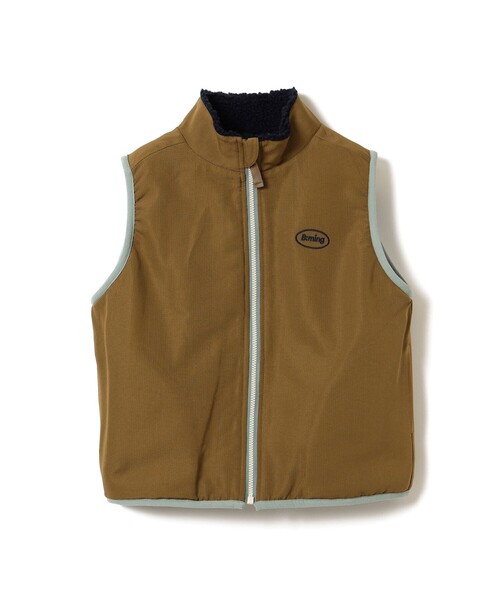 B:MING by BEAMS（ビーミングバイビームス）の「リバーシブル ボア ベスト（100～140cm）（ベスト・キッズ・パープル/グリーン・100/110/120/130/140）」の11枚目の写真