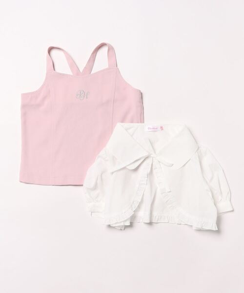 セール】PINKHUNT ピンクハント キャミセット ショートボレロシャツ