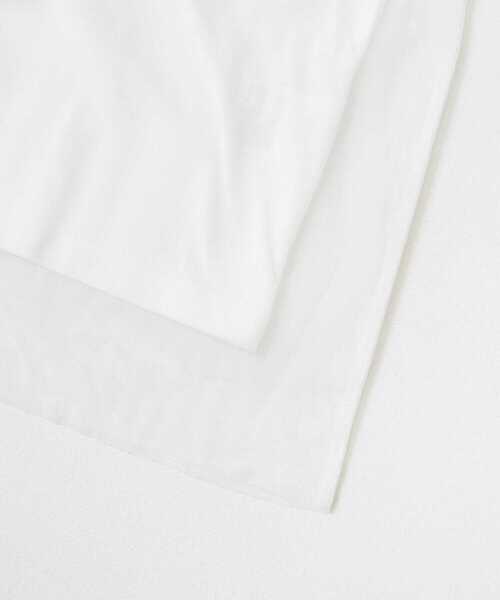 ITEMS URBANRESEARCH(アイテムズ アーバンリサーチ)の「チュールレイヤードハンソデTシャツ(Tシャツ/カットソー・レディース・チャコールグレー/ブラック/オフホワイト・FREE)」の8枚目の写真