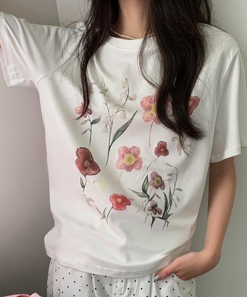Sibra（シブラ）の「トップス（Tシャツ/カットソー・レディース・ホワイト・M）」の5枚目の写真