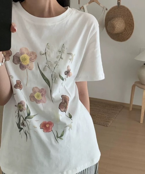 Sibra（シブラ）の「トップス（Tシャツ/カットソー・レディース・ホワイト・M）」の7枚目の写真