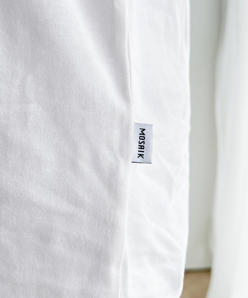 classicalelf(クラシカルエルフ)の「程よい抜け感を。綿100%カレッジロゴプリントTシャツ(Tシャツ/カットソー・レディース・チャコール/ホワイト・MEDIUM/LARGE/X-LARGE/SMALL)」の4枚目の写真