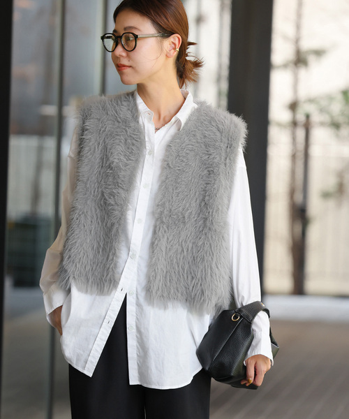 JOURNAL STANDARD relume - ナイロンフェザーベスト JOURNAL STANDARD relume（ジャーナルスタンダード レリューム