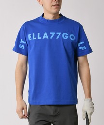 接触冷感モックネックTシャツ