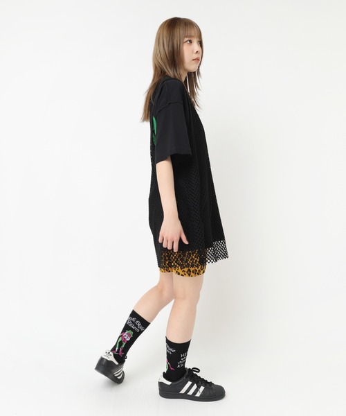 RNA（アールエヌエー）の「E5032 キラーズソックス（ソックス/靴下・レディース・パープル/ホワイト/ブラック/オレンジ・FREE）」の13枚目の写真