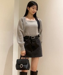 【SNIDEL/Levi's】デニムミニスカート