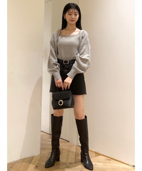 SNIDEL（スナイデル）の「【SNIDEL/Levi's】デニムミニスカート