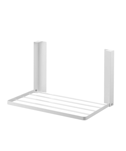 tower（タワー）の「【tower】 洗濯機横マグネット折畳み棚（ランドリーグッズ・レディース・ホワイト/ブラック・フリー）」の17枚目の写真