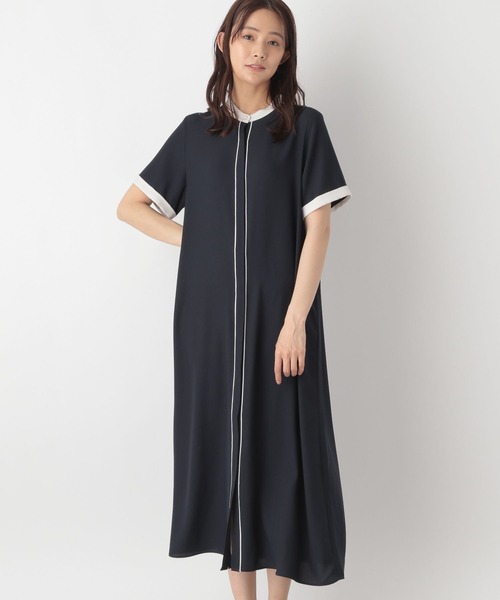 ホッブス　パイナップル柄麻ワンピース Island Collections パイナップル柄 ワンピース 2 - メルカリ