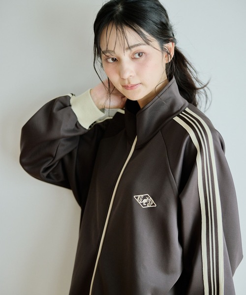 KANGOL SPORT】サイドライントラックジャケット《UV対策