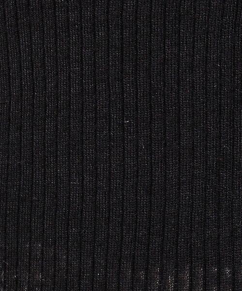 OPAQUE.CLIP（オペークドットクリップ）の「《5color》クルーネックシアーリブニット【洗濯機洗い可】（ニット/セーター・レディース・グレー/ブルー/オレンジ/グリーン系/ブラック・40/38/42）」の20枚目の写真