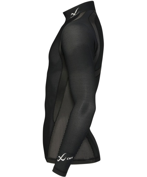 CW-X（シーダブリューエックス）の「「JYURYU TOP」　機能性トップス　長袖（Tシャツ/カットソー・メンズ・アイボリー/ブラック・L/M）」の6枚目の写真