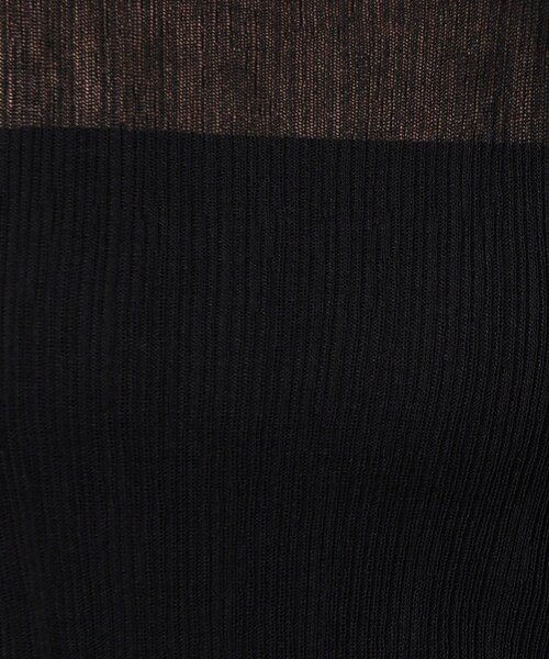 OPAQUE.CLIP（オペークドットクリップ）の「ラメ使いシアーニットプルオーバー【洗濯機洗い可/抗ピル】（ニット/セーター・レディース・ライトグレー/ブラック/ブルー系その他・38/40/42）」の7枚目の写真