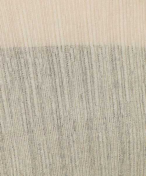 OPAQUE.CLIP（オペークドットクリップ）の「ラメ使いシアーニットプルオーバー【洗濯機洗い可/抗ピル】（ニット/セーター・レディース・ライトグレー/ブラック/ブルー系その他・38/40/42）」の15枚目の写真