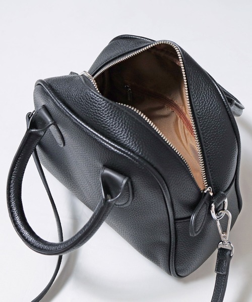 Crisp（クリスプ）の「【ZOZO限定】ショルダーボストンバッグ（ショルダーバッグ・レディース・ブラック/ベージュ・FREE）」の14枚目の写真