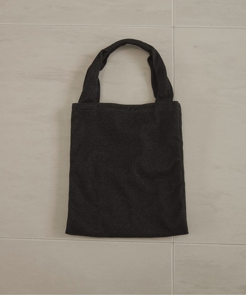 ひめ　トートバッグ　ハンドメイド 2個セット　①黒×AG②黒×S ひめ様専用 トートバッグ ハンドメイド 2個セット ①黒×AG②黒×S