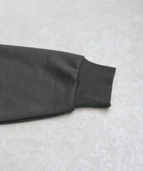 antiqua(アンティカ)の「チュール裏毛トップス(スウェット・レディース・グレー/ブラック・ONESIZE)」の10枚目の写真