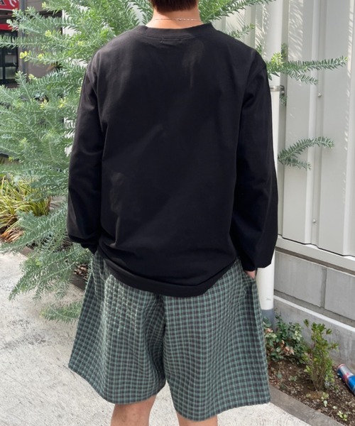 BROKEN BASE（ブロークンベース）の「treeロンT（Tシャツ/カットソー・メンズ・オフホワイト/ブラック/オートミール・LARGE/MEDIUM）」の13枚目の写真