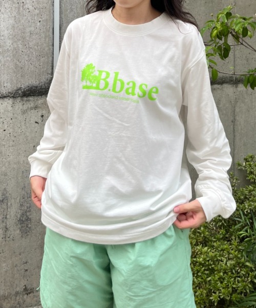 BROKEN BASE（ブロークンベース）の「treeロンT（Tシャツ/カットソー・メンズ・オフホワイト/ブラック/オートミール・LARGE/MEDIUM）」の17枚目の写真