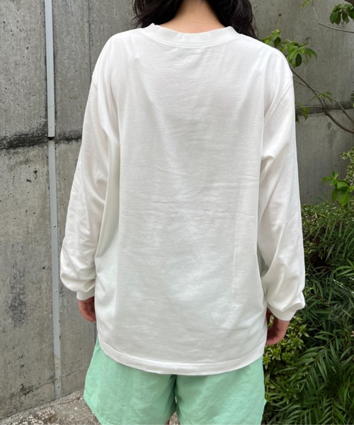 BROKEN BASE（ブロークンベース）の「treeロンT（Tシャツ/カットソー・メンズ・オフホワイト/ブラック/オートミール・LARGE/MEDIUM）」の19枚目の写真