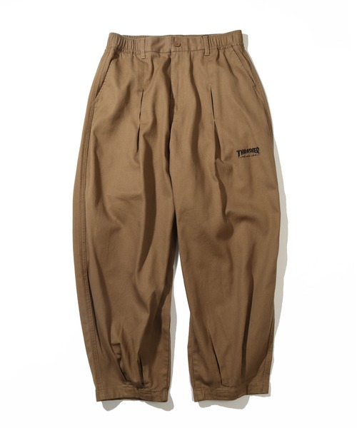 THRASHER（スラッシャー）の「【THRASHER/スラッシャー】カツラギワイドバルーンデニムパンツ（デニムパンツ・メンズ・ブラック/ベージュ/ブラック系1/サックスブルー/オフホワイト・LL/M/L）」の20枚目の写真