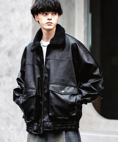 NZ ラムレザー トラッカージャケット（ブルゾン）｜JOURNAL STANDARD
