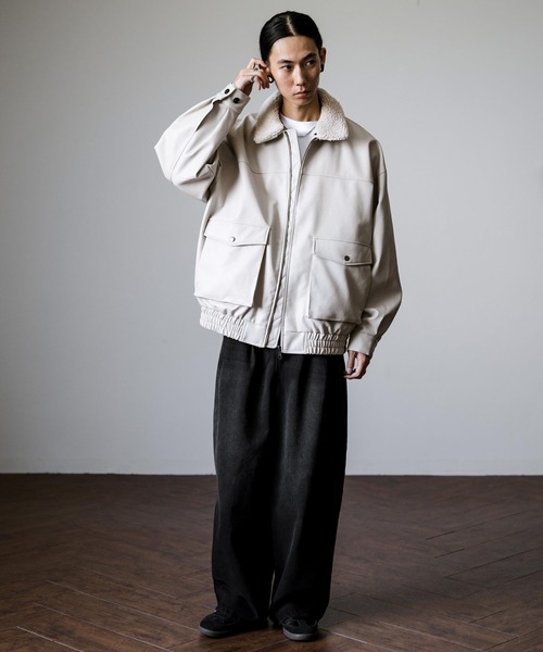 Rocky Monroe（ロッキーモンロー）の「オーバーサイズPUレザー G