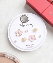 Ricoco ピアス　両耳用　ビジュー　大ぶり　まとめ売り　セット売り ROQUE ファッションピアス 両耳用 18G カスタム・付け替え