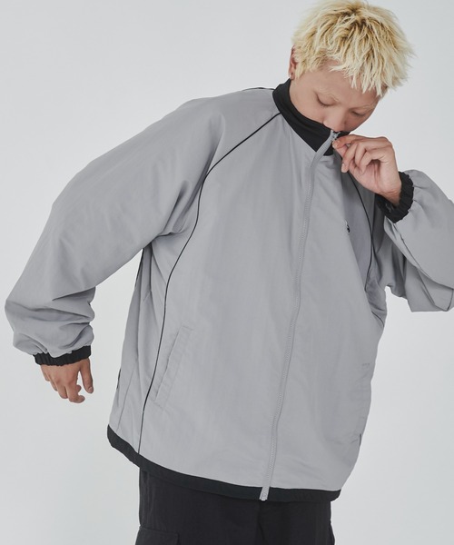 WEGO(ウィゴー)の「WEGO/バルーンナイロンブルゾン(ブルゾン・メンズ・ネイビー/グレー/ブラック・SMALL/MEDIUM/LARGE)」の1枚目の写真