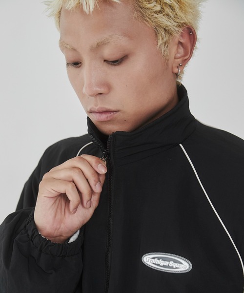 WEGO(ウィゴー)の「WEGO/バルーンナイロンブルゾン(ブルゾン・メンズ・ネイビー/グレー/ブラック・SMALL/MEDIUM/LARGE)」の8枚目の写真