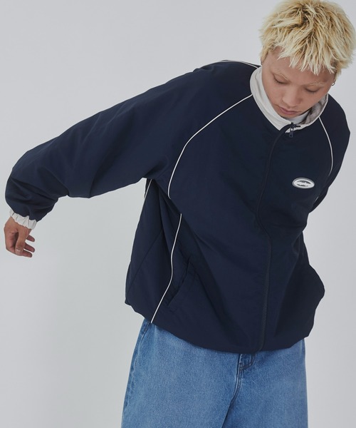 WEGO(ウィゴー)の「WEGO/バルーンナイロンブルゾン(ブルゾン・メンズ・ネイビー/グレー/ブラック・SMALL/MEDIUM/LARGE)」の20枚目の写真