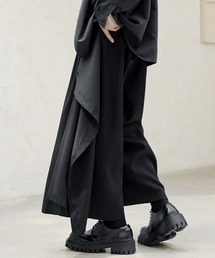 【FVLMEN】gimmick skirt ankle pants/ギミック スカート アンクル パンツ