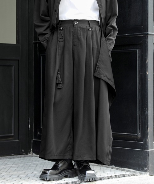 【セール】【FVLMEN】gimmick skirt ankle pants/ギミック スカート アンクル パンツ（その他パンツ）｜FVLMEN（フルメン）