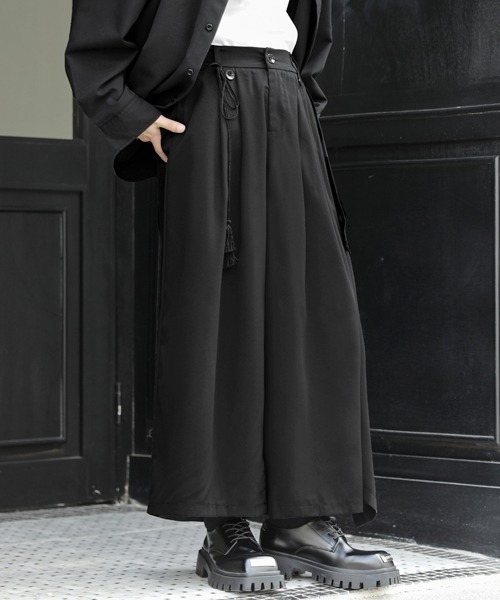 【セール】【FVLMEN】gimmick skirt ankle pants/ギミック スカート アンクル パンツ（その他パンツ）｜FVLMEN（フルメン）