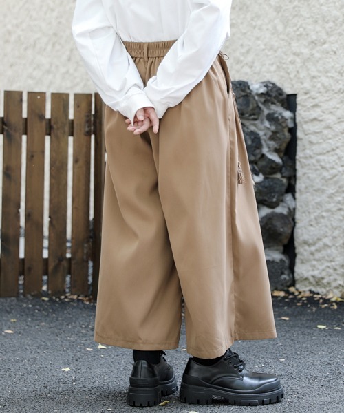 【セール】【FVLMEN】gimmick skirt ankle pants/ギミック スカート アンクル パンツ（その他パンツ）｜FVLMEN（フルメン）