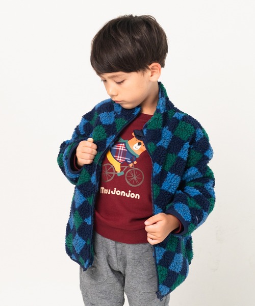 ボアジャケット（ムートンコート）｜moujonjon（ムージョンジョン） 5,390円