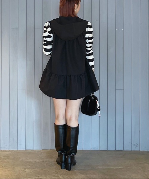 EVOL(イーボル)の「ポインテッドワイドシャフトブーツ(ブーツ・レディース・ブラック・S/M/L/LL)」の21枚目の写真