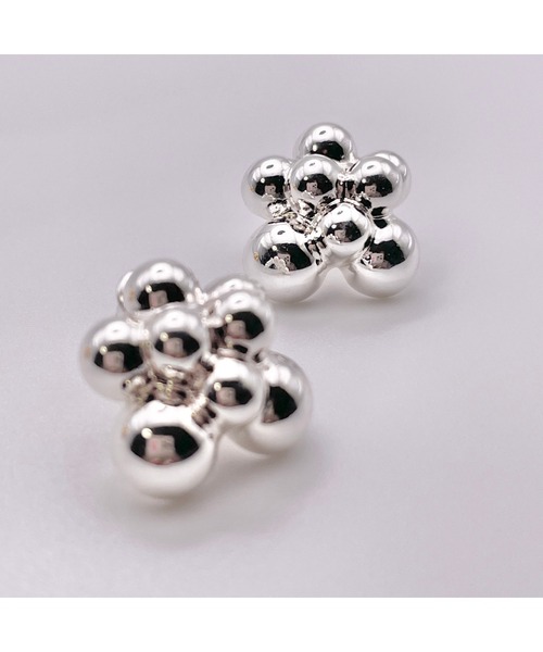 『ピオニー』ハート♡【ジュエルクローゼット】K18スクリュー ハートピアス Jewel closet by L&Co. ピアス K18ピアス ハート／スクエア