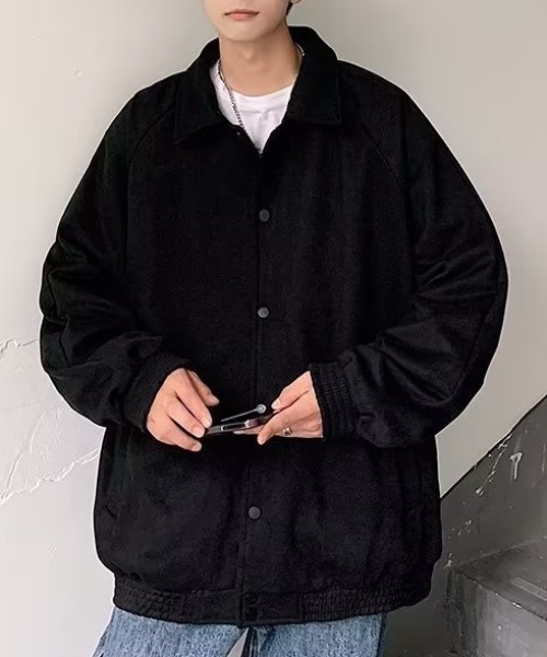 売り切り！新品未着用コーチブルゾンコートブラック セール】シンプルコーチジャケット（ブルゾン）｜MGV（エムジーヴィー