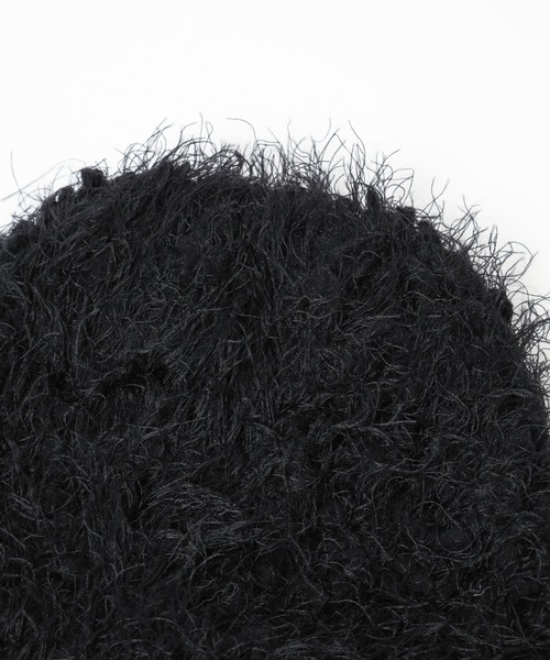 Heather（ヘザー）の「リボンニットキャップ　153257（ニットキャップ/ビーニー・レディース・アイボリー/ブラック・ONE SIZE）」の11枚目の写真