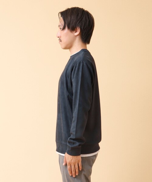 【セール】フェイクスエード クルーネックプルオーバー（Tシャツ/カットソー）｜NOLLEY'S（ノーリーズ）
