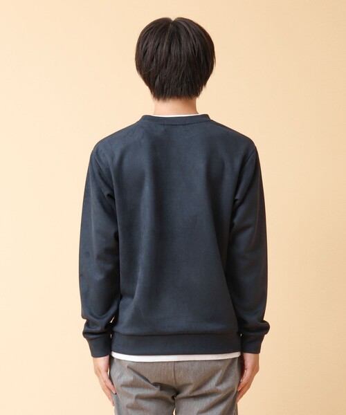 【セール】フェイクスエード クルーネックプルオーバー（Tシャツ/カットソー）｜NOLLEY'S（ノーリーズ）