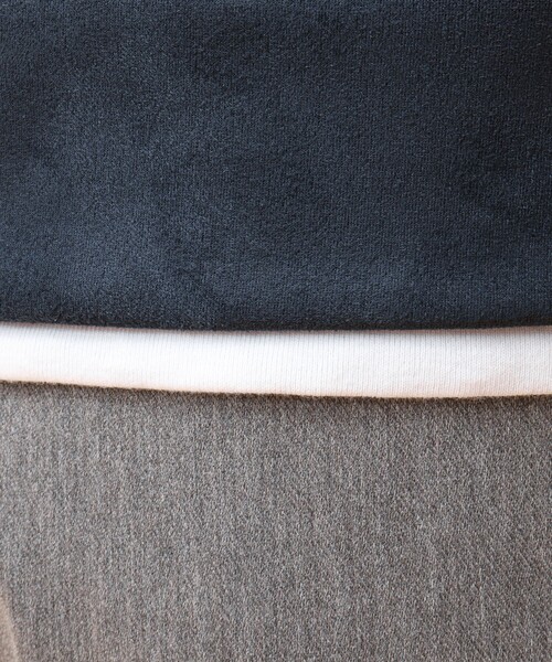 【セール】フェイクスエード クルーネックプルオーバー（Tシャツ/カットソー）｜NOLLEY'S（ノーリーズ）