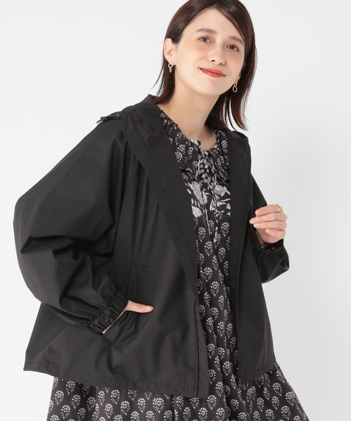 studio CLIP（スタディオクリップ）の「【撥水/防風】ポケッタブル機能マウンテンパーカー（マウンテンパーカー・レディース・ナチュラル/ブラック/モカ・FREE）」の2枚目の写真