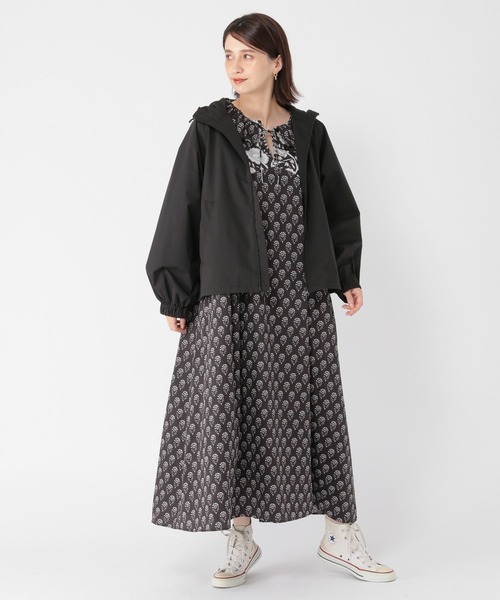 studio CLIP（スタディオクリップ）の「【撥水/防風】ポケッタブル機能マウンテンパーカー（マウンテンパーカー・レディース・ナチュラル/ブラック/モカ・FREE）」の16枚目の写真