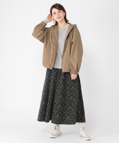 studio CLIP（スタディオクリップ）の「【撥水/防風】ポケッタブル機能マウンテンパーカー（マウンテンパーカー・レディース・ナチュラル/ブラック/モカ・FREE）」の21枚目の写真